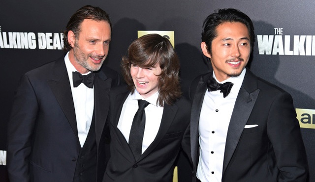 The Walking Dead ekibi yeni bölümü hayranlarla izledi