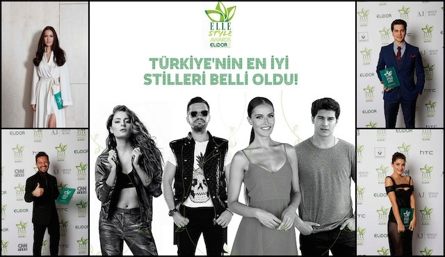Elidor Elle Style Awards 2014 - Yeşil halı kıyafetleri