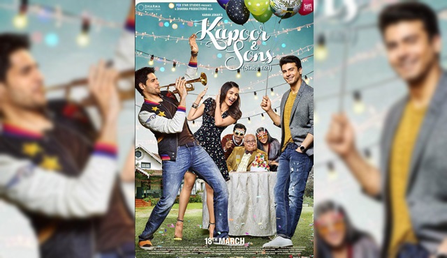 Kapoor & Sons filminin ilk posterleri gün yüzüne çıktı