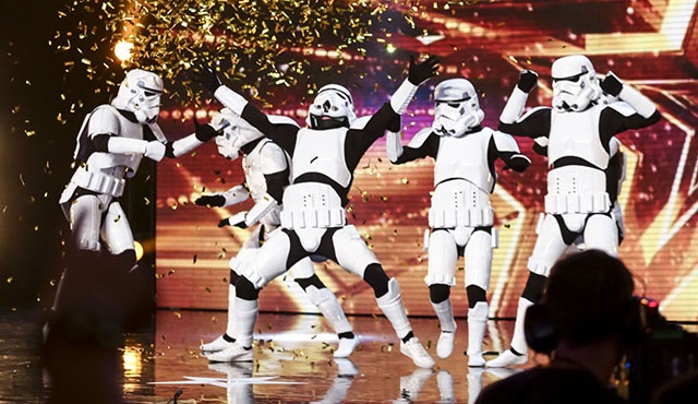 Britain’s Got Talent programında Stormtrooperların dansı!