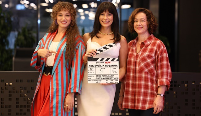 NOW'ın yeni dizisi Aşk Evlilik Boşanma sete çıktı!