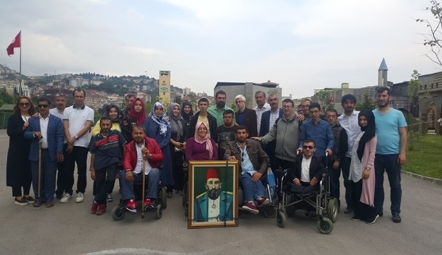 Bağcılar Belediyesi Engelliler Sarayı kursiyerleri Payitaht setini ziyaret etti!