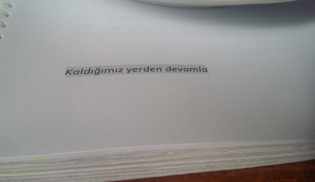 İlişki Durumu: Karışık; Kaldığımız yerden devamla...