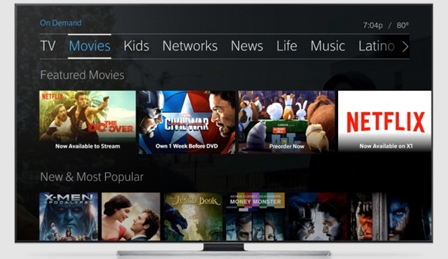 Netflix, Xfinity X1 cihazlara da geliyor