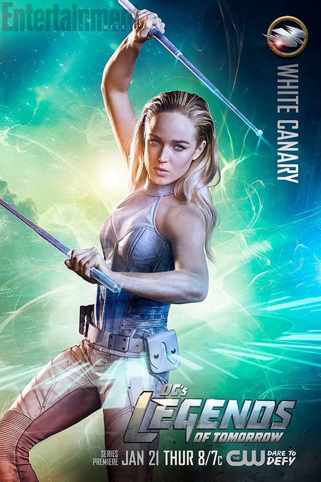 Legends of Tomorrow için karakter posterleri paylaşıldı