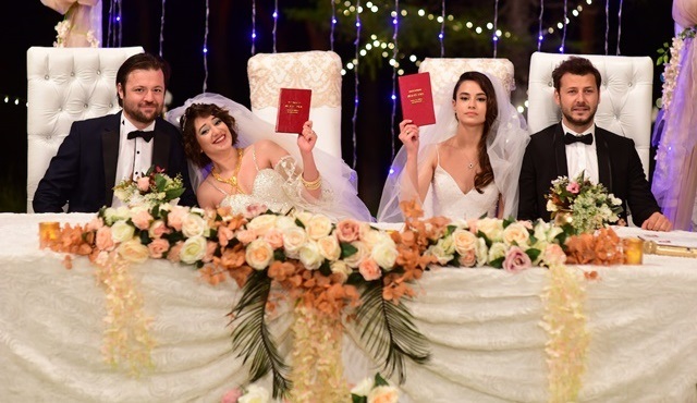 Kazara Aşk dizisinde bu hafta çifte düğün var!