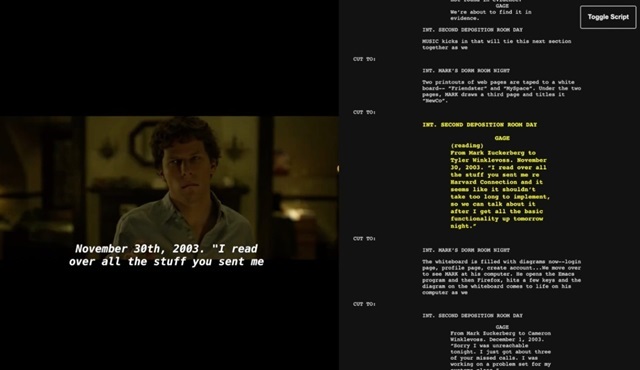 Netflix filmleri senaryolarıyla birlikte izlenebilecek