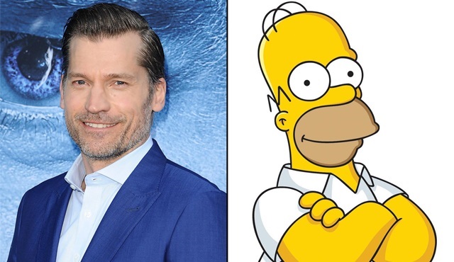  Nikolaj Coster-Waldau, The Simpsons'ın yeni sezonuna konuk olacak