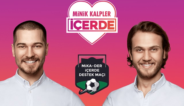 İçerde oyuncuları MİKA-DER için futbol maçına çıkıyor!
