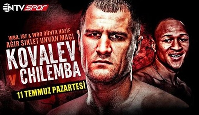 Kovalev vs Chilemba Boks Gecesi NTV Spor’da!