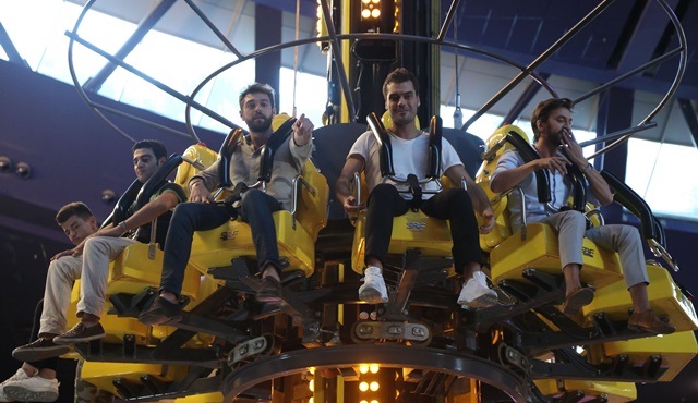 Damat Takımı erkekleri lunaparkta dayak yedi!