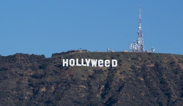 Hollywood yazısı tahribe uğradı!