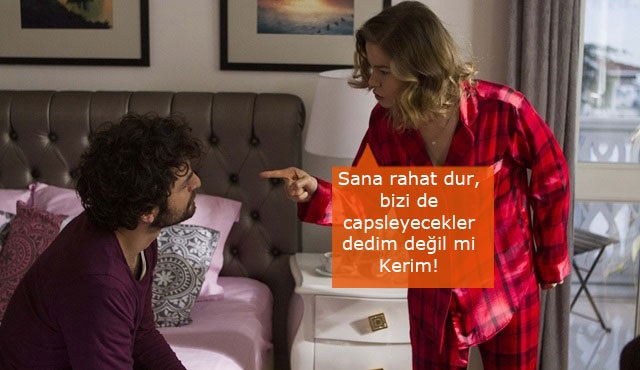 Hayat Şarkısı Caps: Bizi de capslemişler Kerim!
