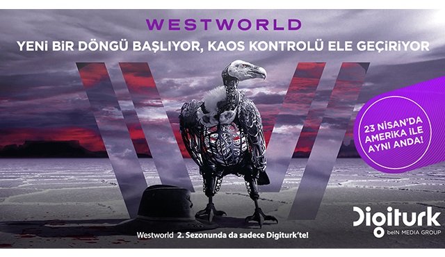 HBO’nun fenomen dizisi Westworld ikinci sezonuyla da Digiturk’te!