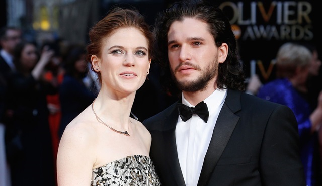 Kit Harington ve Rose Leslie nişanlandı