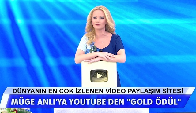 Müge Anlı ile Tatlı Sert'in Youtube kanalı 1 Milyon aboneyi aştı!