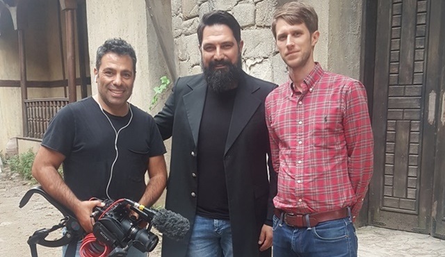 İsveç devlet kanalı STV, Payitaht Abdülhamid setine konuk oldu!