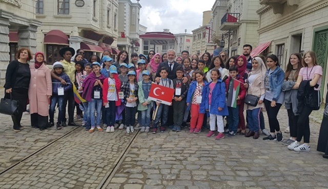 Barış Elçileri, Payitaht Abdülhamid setini ziyaret etti!