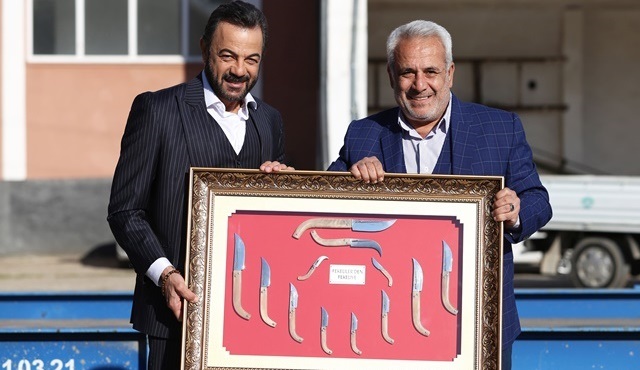 Bir Zamanlar Çukurova seti Feke Belediye Başkanı Ahmet Sel’i ağırladı!