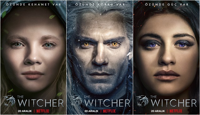 The Witcher dizisinden karakter tanıtımları ve afişleri yayınlandı!