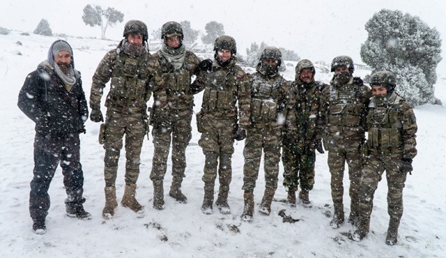 Savaşçı dizisinin çekimleri zor hava şartları altında Eskişehir’de devam ediyor!