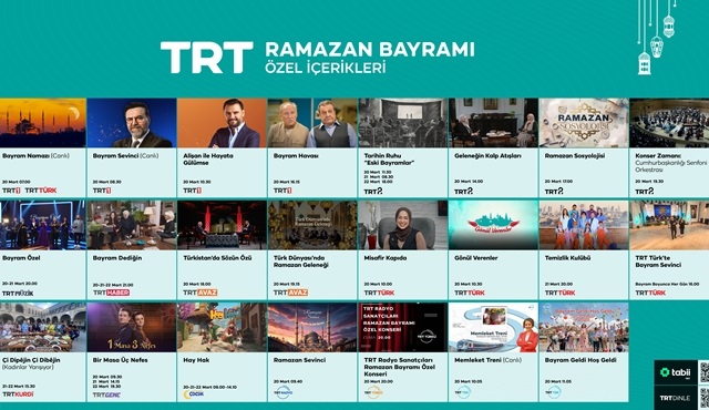 TRT, Ramazan Bayramı'na özel içerikler yayınlayacak!
