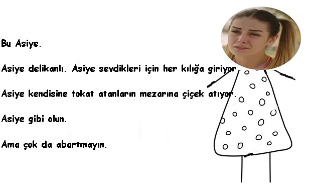 Kara Ekmek karakterleri çöp adam olursa?