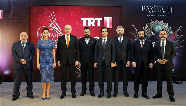 Basın davetinden ve diziden ilk kareler