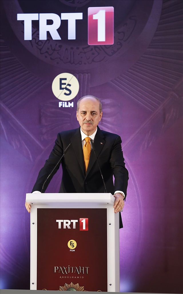 Basın davetinden ve diziden ilk kareler