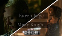 Deborah Ann Woll ve Simone Missick, The Defenders