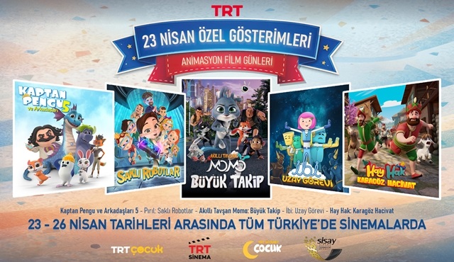 TRT ortak yapımı animasyon filmler  yeniden izleyiciyle buluşacak!