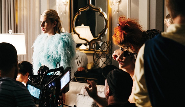 Scream Queens: Dizinin kamera arkasından ilk kareler