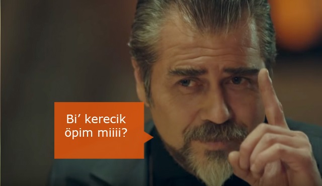 Filinta Caps: Bi' kerecik öpiiim mi?