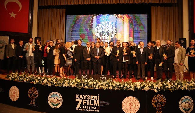 7. Kayseri Film Festivali'nde ödüller sahiplerini buldu!