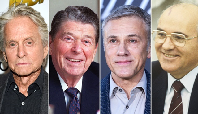Michael Douglas ve Christoph Waltz, Reagan & Gorbachev dizisinin kadrosunda