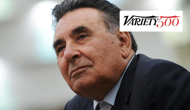 Eğlence sektörüne yön verenlerin belirlendiği Variety500 listesine Aydın Doğan dahil oldu!