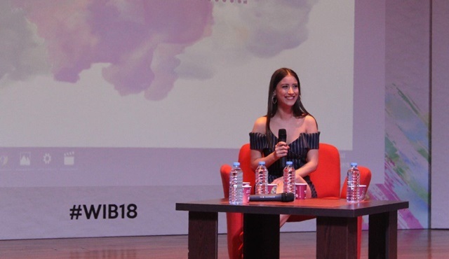 Hazal Kaya, İTÜ'de Woman In Business'ın konuğu oldu!