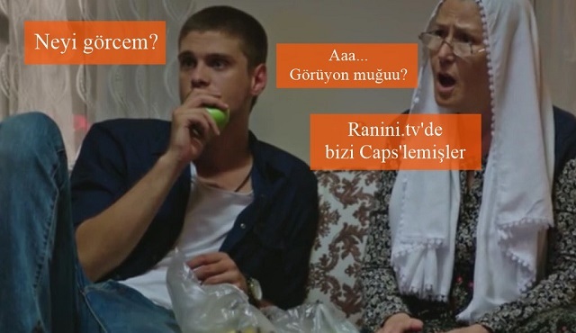 Görüyon mu, Ranini.tv'de bizi Caps'lemişler