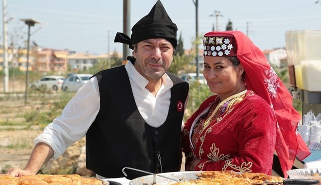 Ege'nin Hamsisi dizisinde Seferihisar’ın kurtuluşunu canlandırdılar!