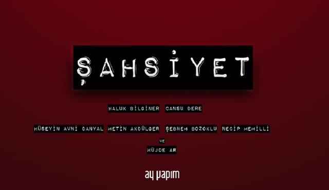 Şahsiyet dizisinden ilk tanıtım yayınlandı!