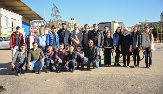 Ordu Gölköy İlçesi ve civar köylerinde yaşayan öğrenciler Payitaht Abdülhamid dizisinin setine konuk oldu!